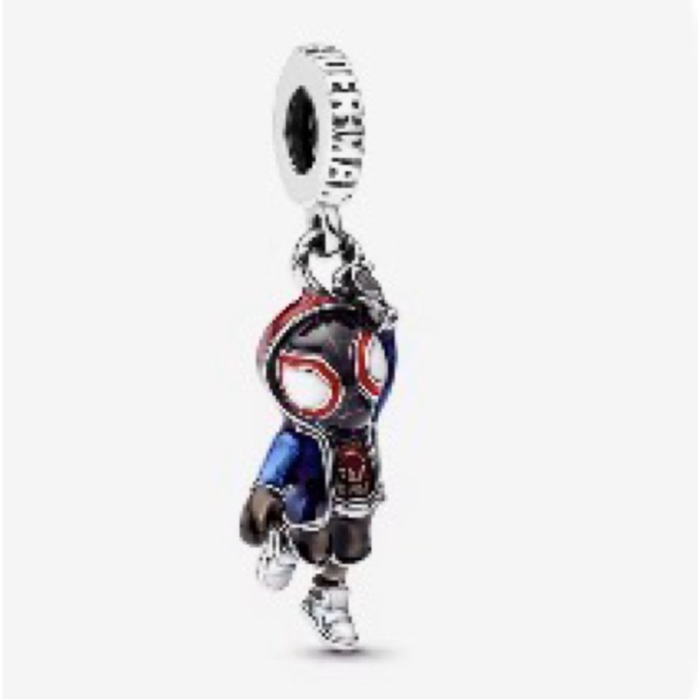Marvel Superhero Charm Pendant - Blue and Red - Picture 2 of 4